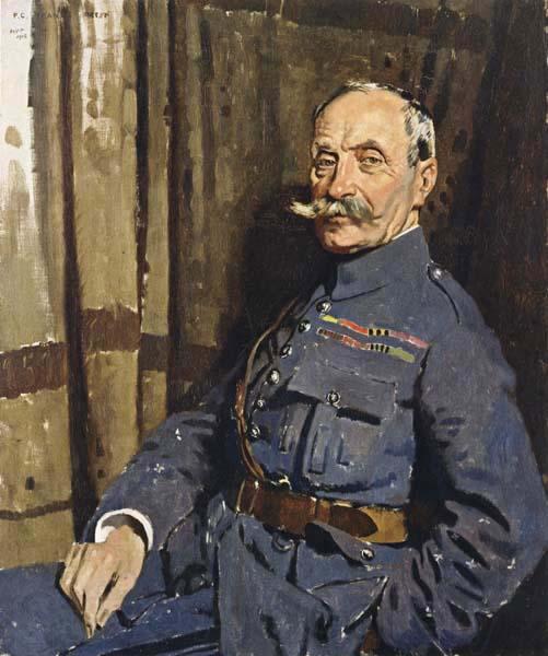 Sir William Orpen Marshal Foch,OM France oil painting art